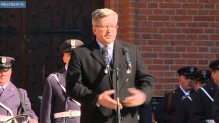 Uroczystość z okazji 70. rocznicy walk o Kołobrzeg i Zaślubin Polski z Morzem